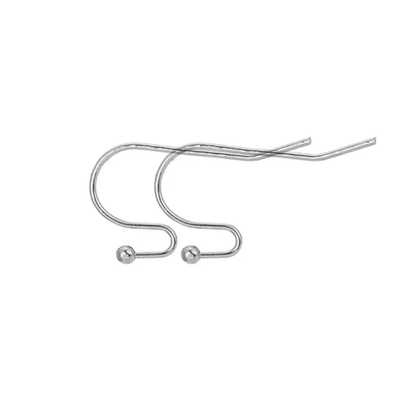 Boucles d\'oreilles en argent Sterling 925, crochets hypoallergéniques Anti-allergie, Lot de fermoirs pour la fabrication de bijoux à faire soi-même,