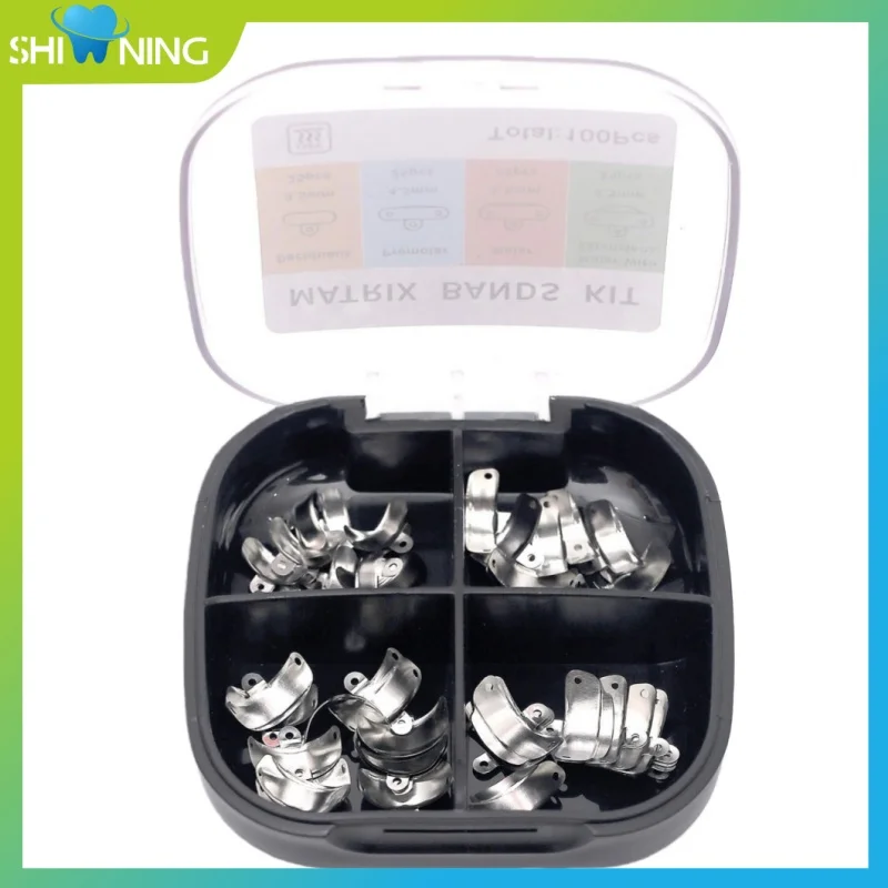 

Стоматологические матричные ленты Palodent V3, стильные секционные контурные матрицы, кольцевые клинья, зажим, сменный блок из нержавеющей стали