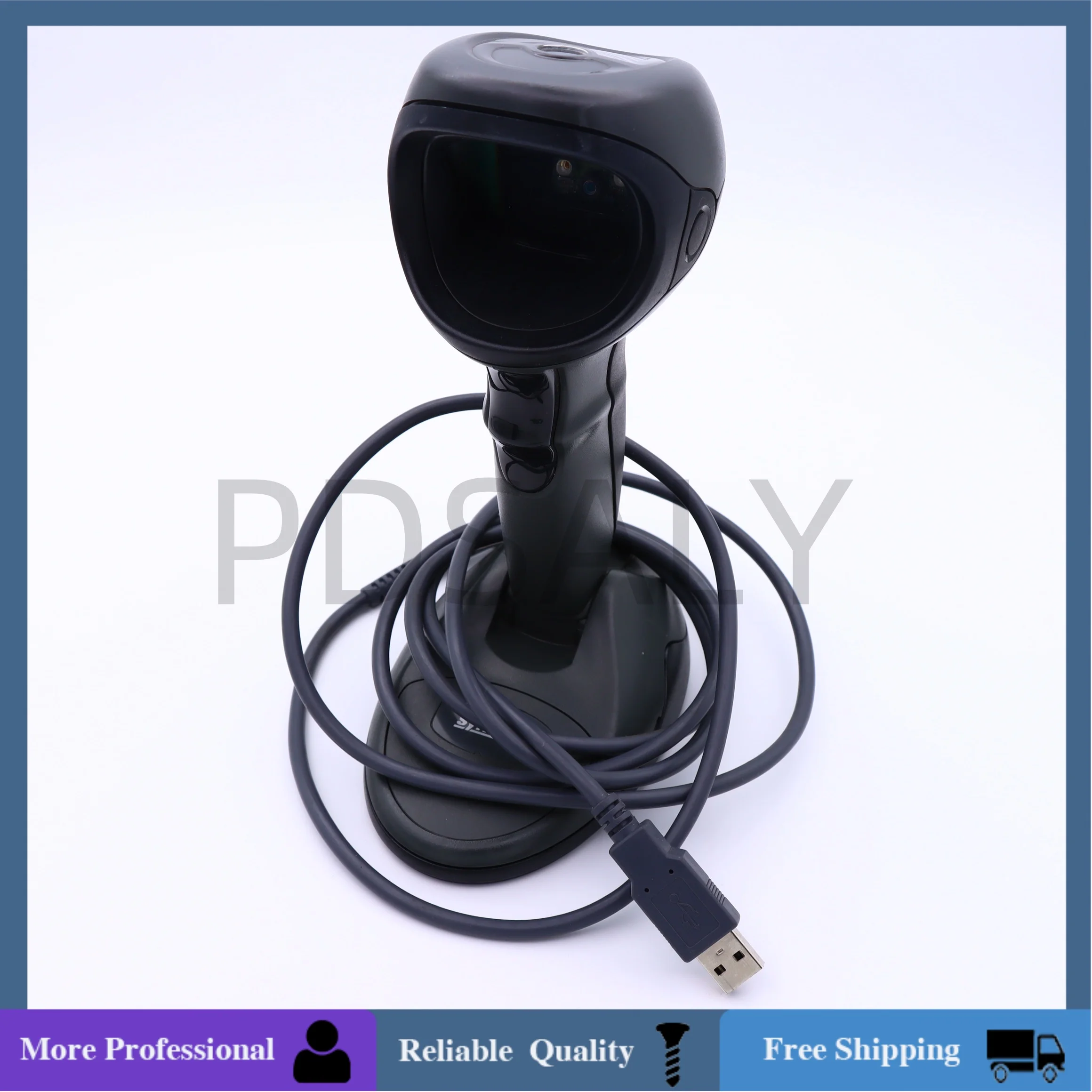 Symbol DS9808-SR0007NNWR 2D SE4500 Scanner with Data Cable Used Good Condition Barcode Scanner