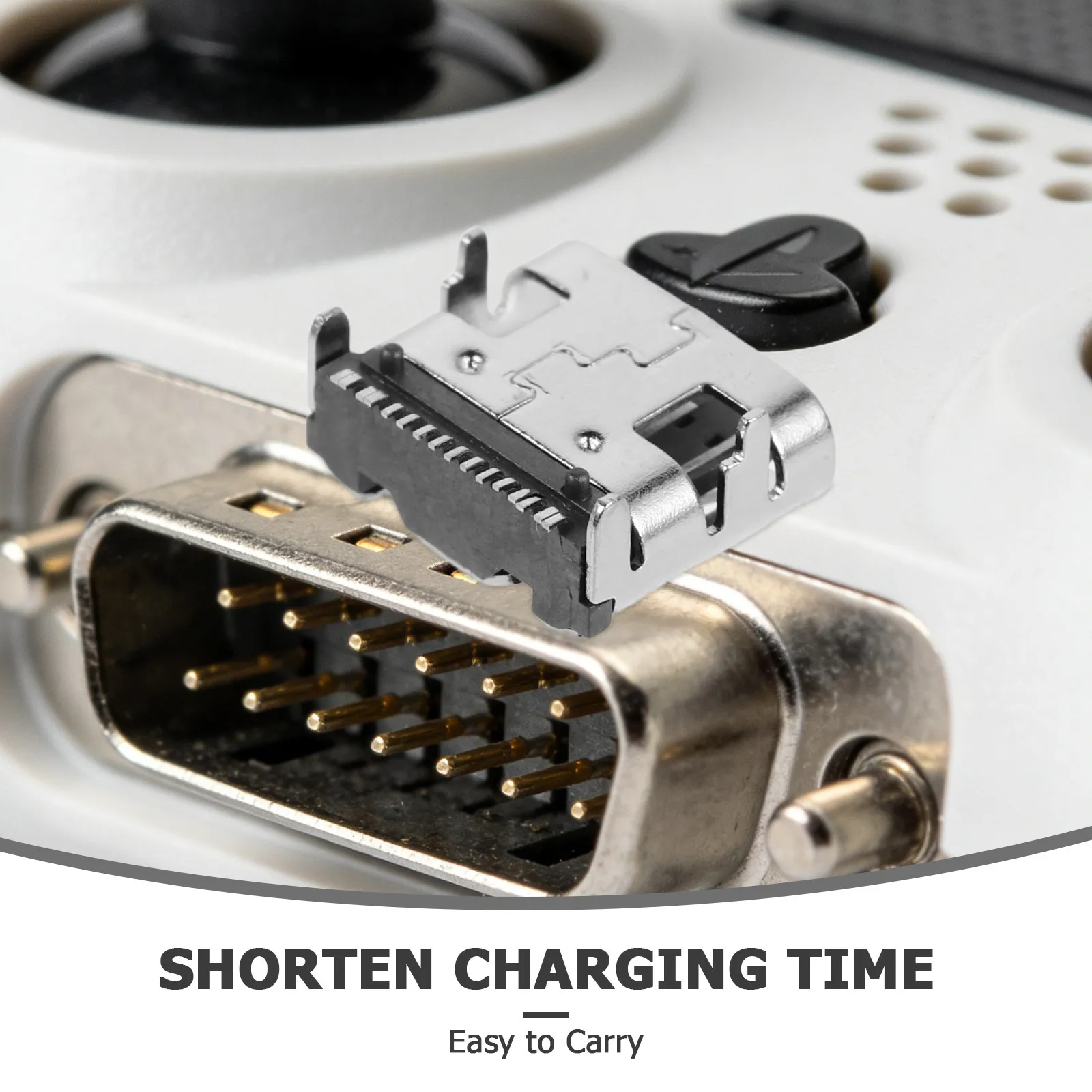 200Pcs USB Type C 3.1 Female 16Pin Solder Connector Socket Jack Replacement Port DIY Repair Fast Charge USB Type-C Pcb Adapter