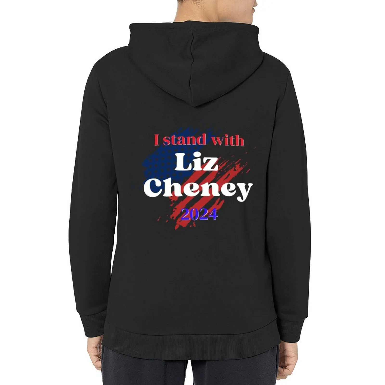 

I Stand with Liz Cheney 2024 Hoodie autumn winter clothes men wear korean style clothes new in hoodies and blouses