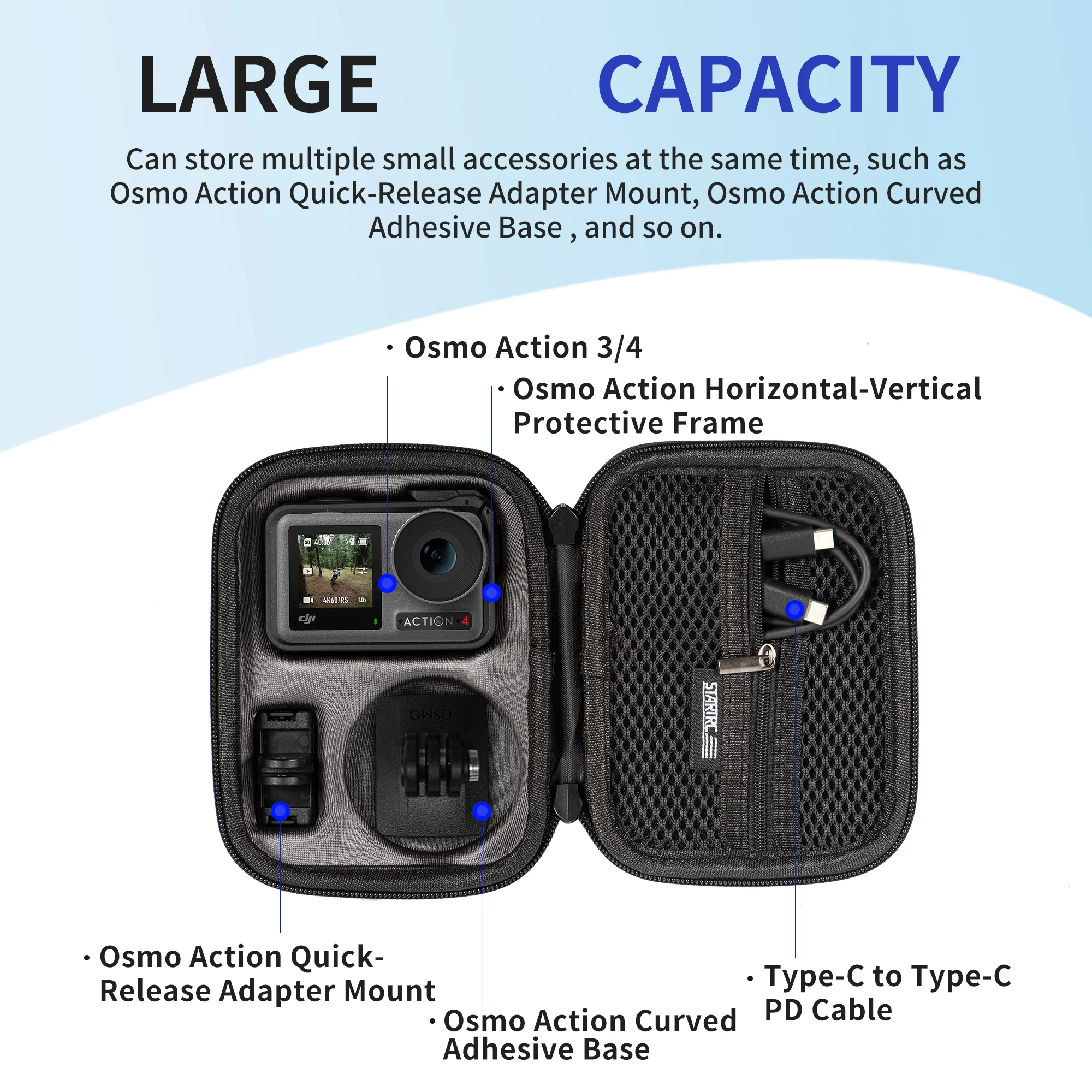 สำหรับดีไอ ออสโม แอคชั่น 5 โปร - Travel Accessories Kit Bag บทวิจารณ์และราคา