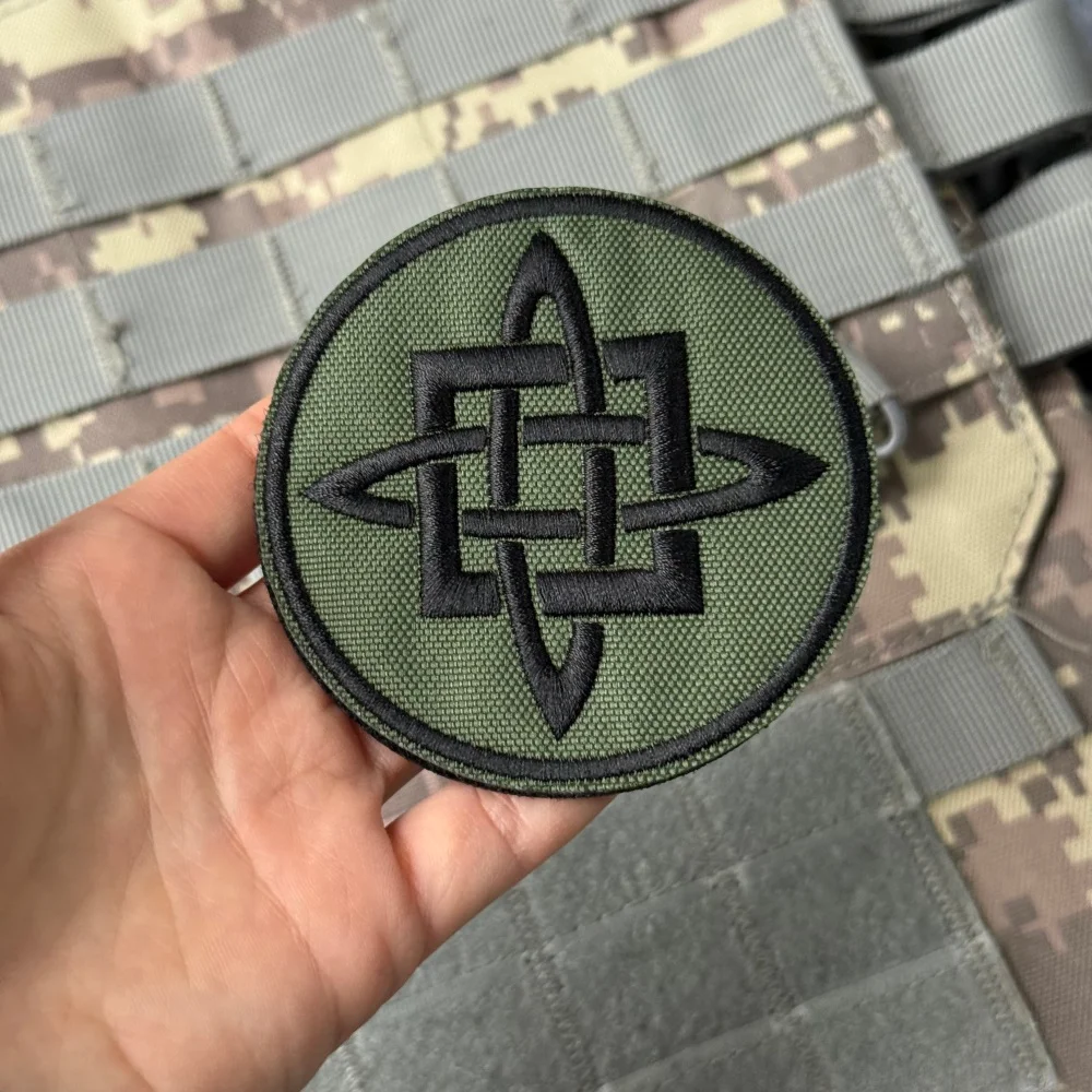 Parche táctico bordado con gancho y bucle para mochila militar - imagen 3