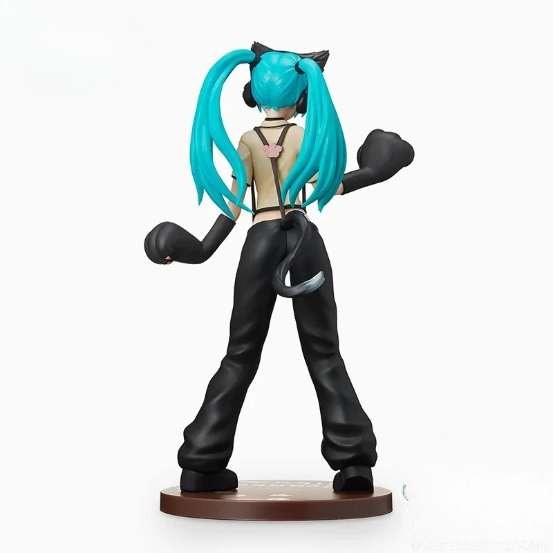 在庫あり-spm-vocaloid-プロジェクト-diva-初音ミク猫デスクトップかわいい人形装飾品アニメアクションフィギュア玩具モデルコレクション