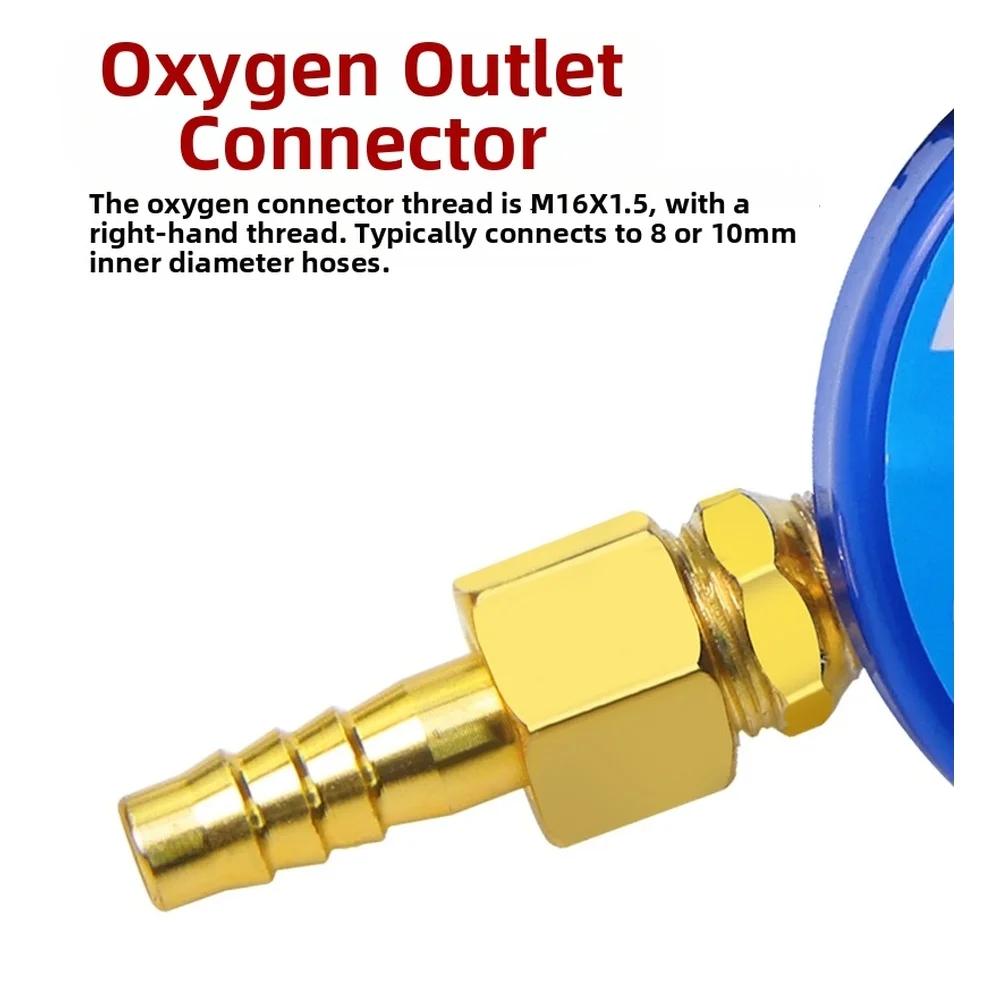 For Secure Gas Sealing Acetylene Torch- Adapter Accurate Threading Gas Connector Gas Leak Prevention Welding Gas Connector