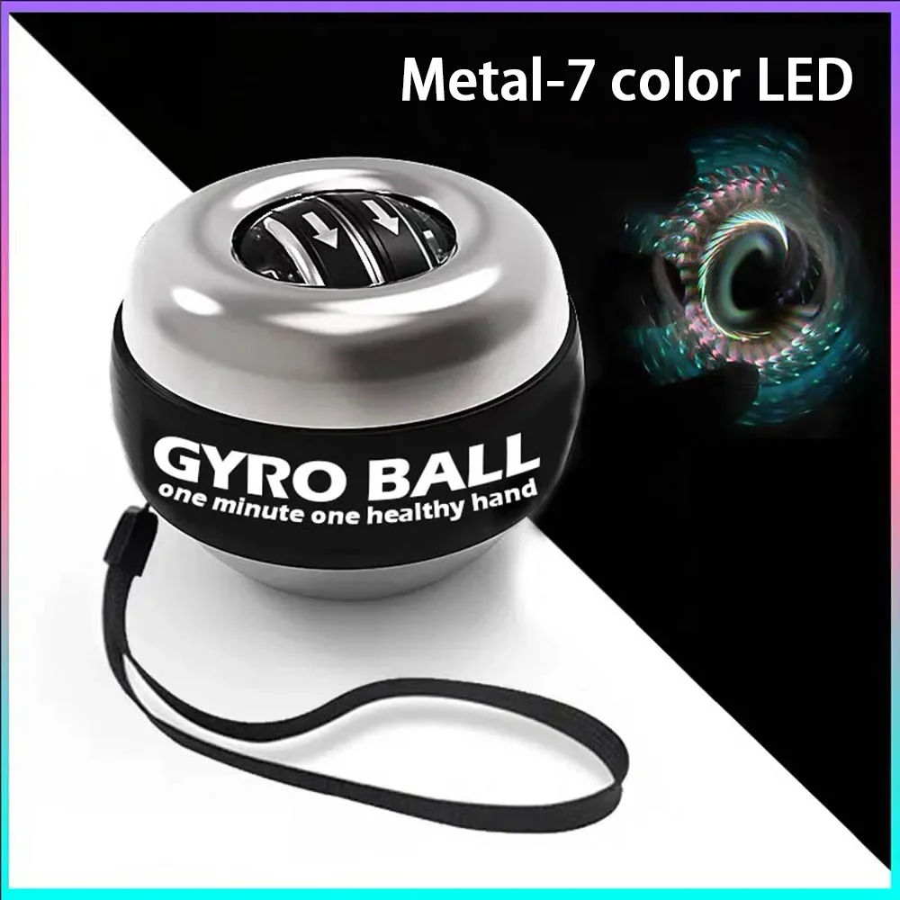 Power Gyro Ball Handgelenk- und Unterarmstärkungsgerät Trainingsgerät Muskeltrainingsgerät für Fitness und Wellness – Detail 17