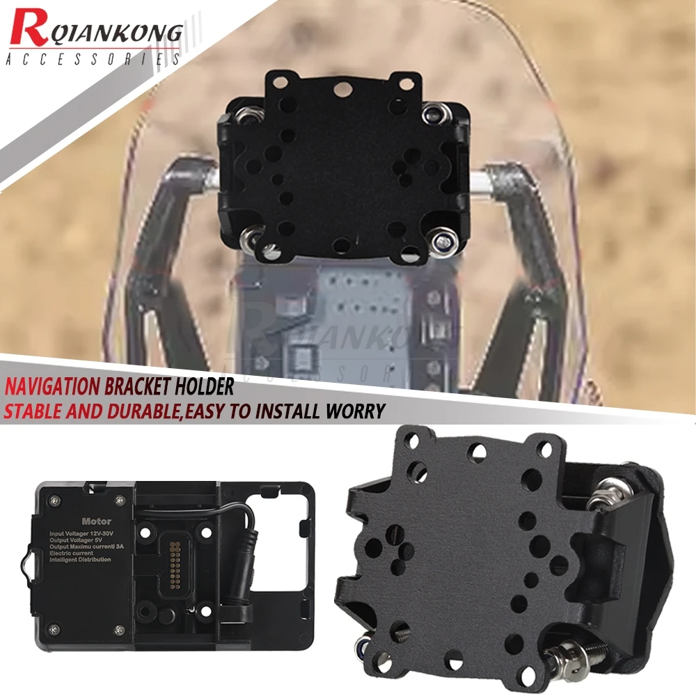 

For Yamaha XTZ1200 Super Tenere 2014-2024 Motorcycle Navigation GPS SMARTPHONE Bracket Tenere 700 / Rally / World Raid 2019-2026
