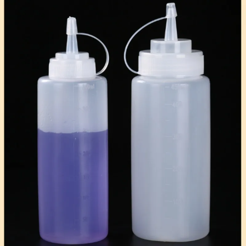 Contenedor de almacenamiento de cosméticos de viaje, botellas grandes con boquillas, botella de loción exprimible, dispensador multiusos de plástico, 2 uds.