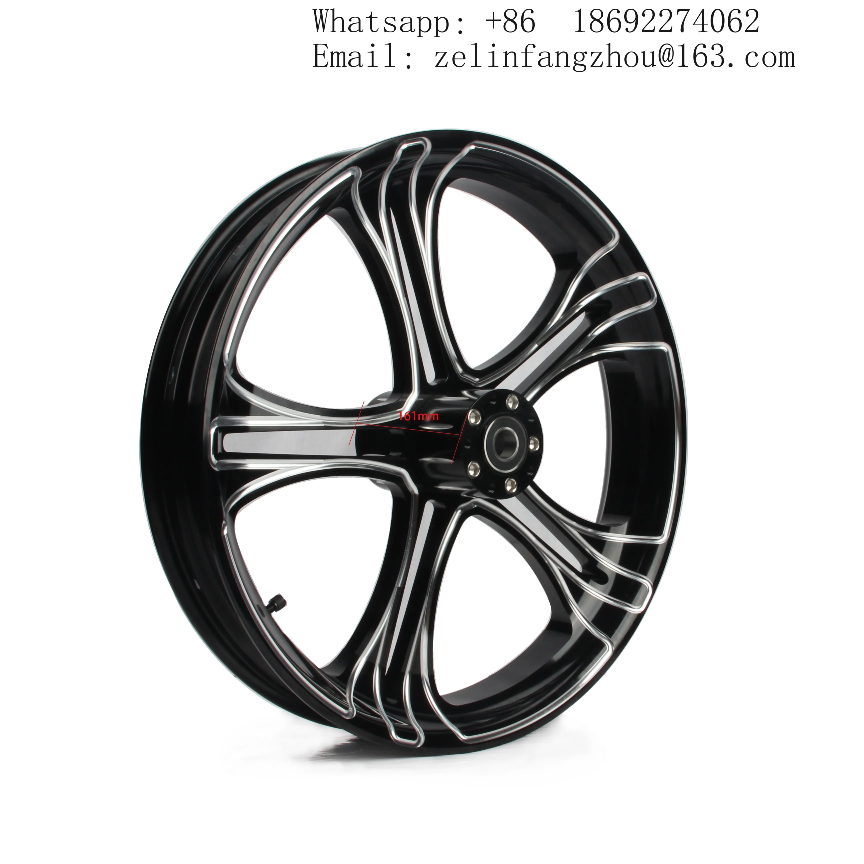 21 Inch Custom CNC Forged Aluminum Motorcycle Wheel High-End