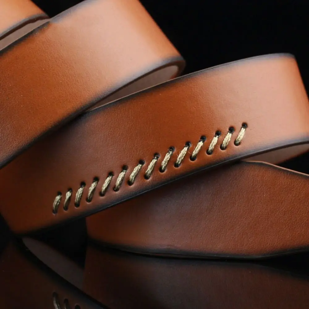 Мужской Роскошный дизайнерский ремень из искусственной кожи, модный брендовый универсальный ремень, повседневный ремень с пряжкой из сплава