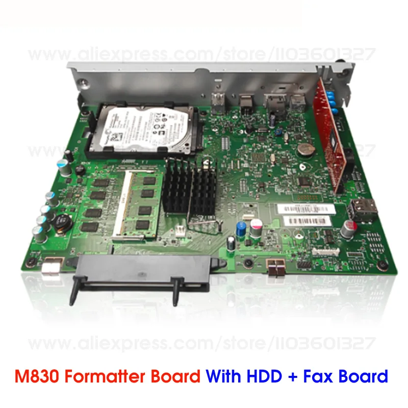 Original Parts Formatter Board Logic Board M830Z M806DN M830 M806 Main Board  CF367-60001 CF367-67915 CZ244-60102 CZ244-67901