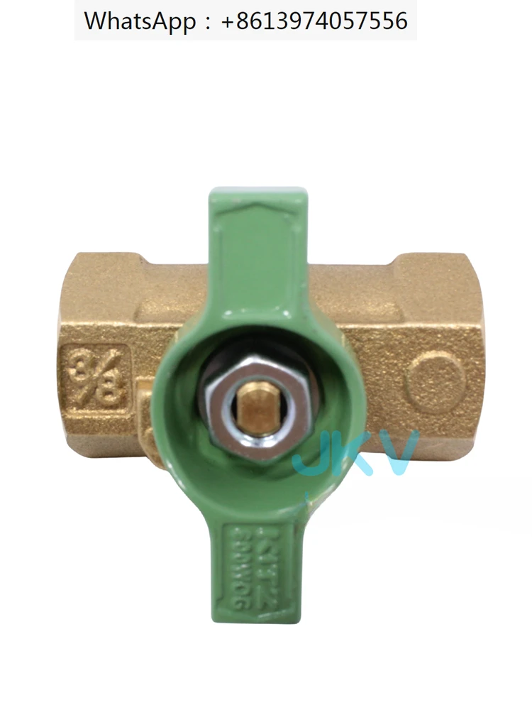 

Ball valve thread TKT Beize miniature brass wire buckle butterfly handle on/off valve 2 points 3 points 4 points