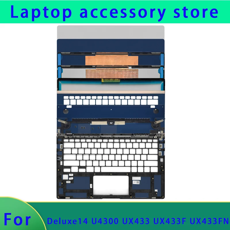 Suitable for ZenBook U4300 UX433 UX433F UX433FN series laptop LCD back cover/front frame/hinge/palm rest/bottom shell ABCD cover
