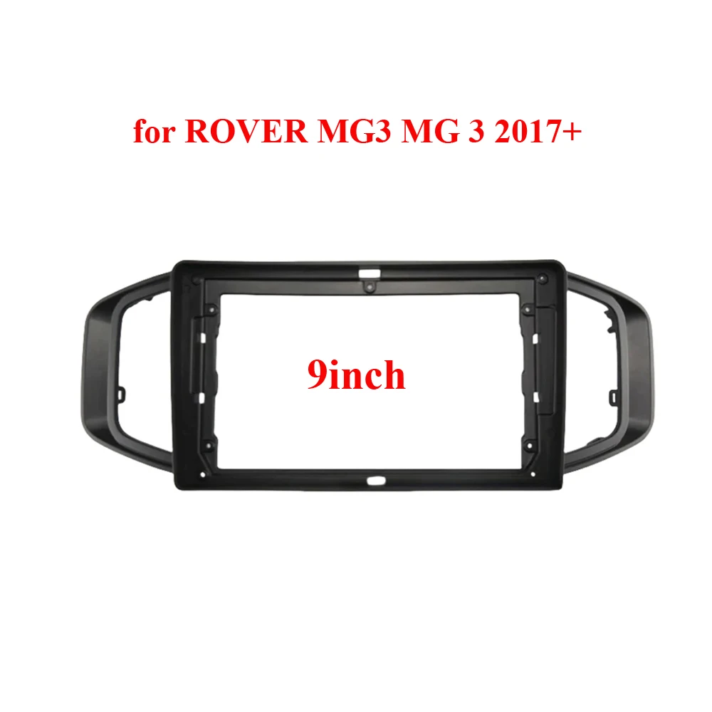 9 Zoll Autoradio-Blende für ROVER MG3 MG 3 2017+ DVD-Stereo-Rahmenplatte Montage Armaturenbrett Installation Lünette Trim Kit