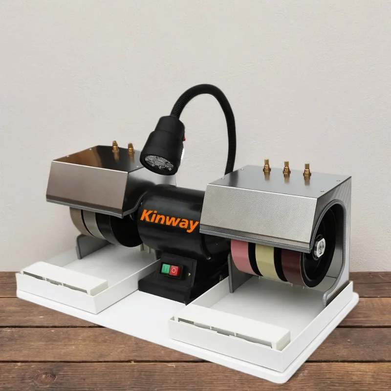 Jewelry Making Tool Gem Machine 6 Inch Gem Grinder Polisher Gemstone Faceting Cutting Machine