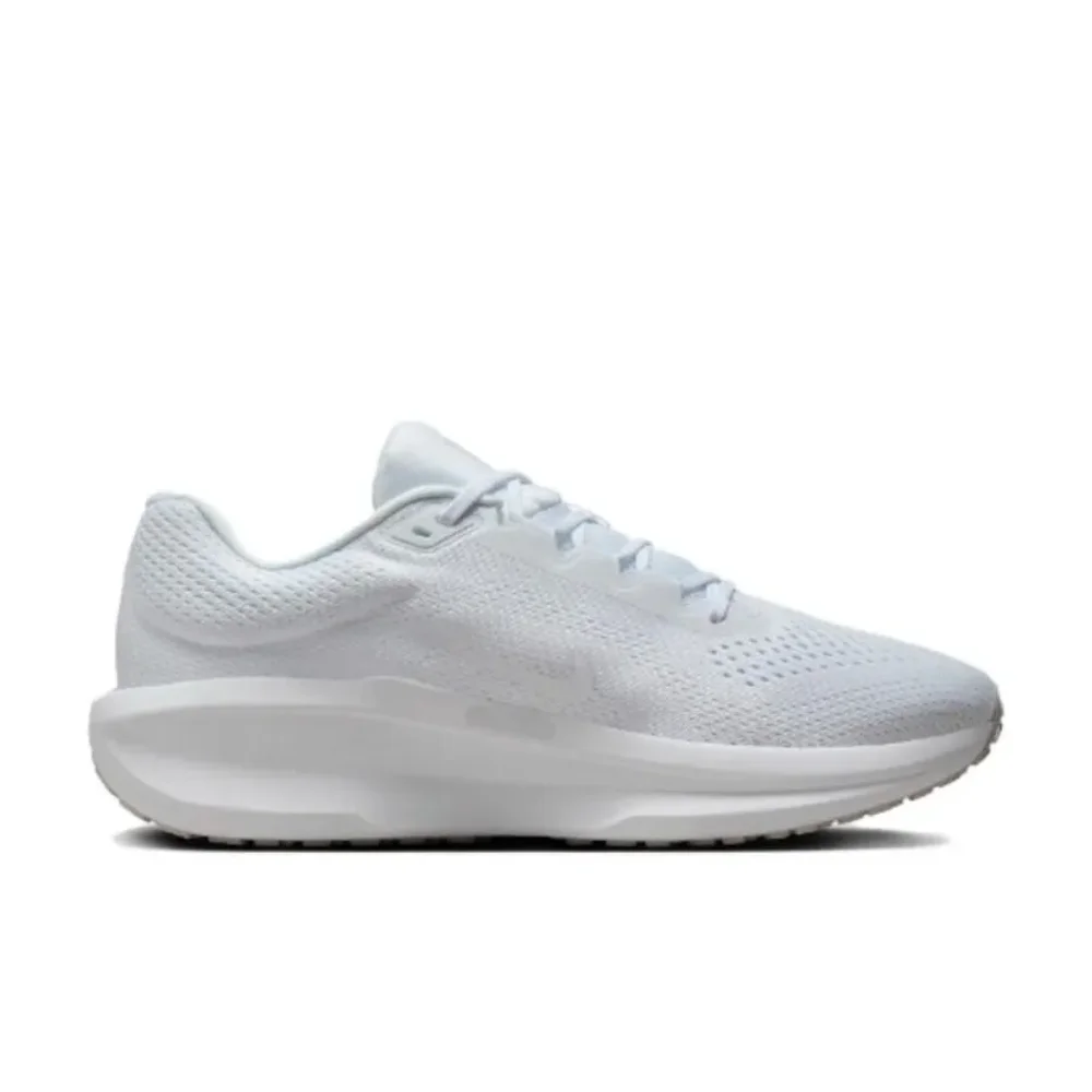 Nike Winflo 11 Men's and Women's Low Top Running Shoes Comfortable Shock Absorption Anti-slip Wear-resistant Sneakers white