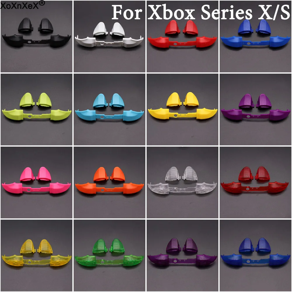 Voor Xbox Serie X S Controller Rb Lb Bumper Rt Lt Trigger Knop Mod Kit Midden Bar Houder Vervangende Reparatieonderdelen
