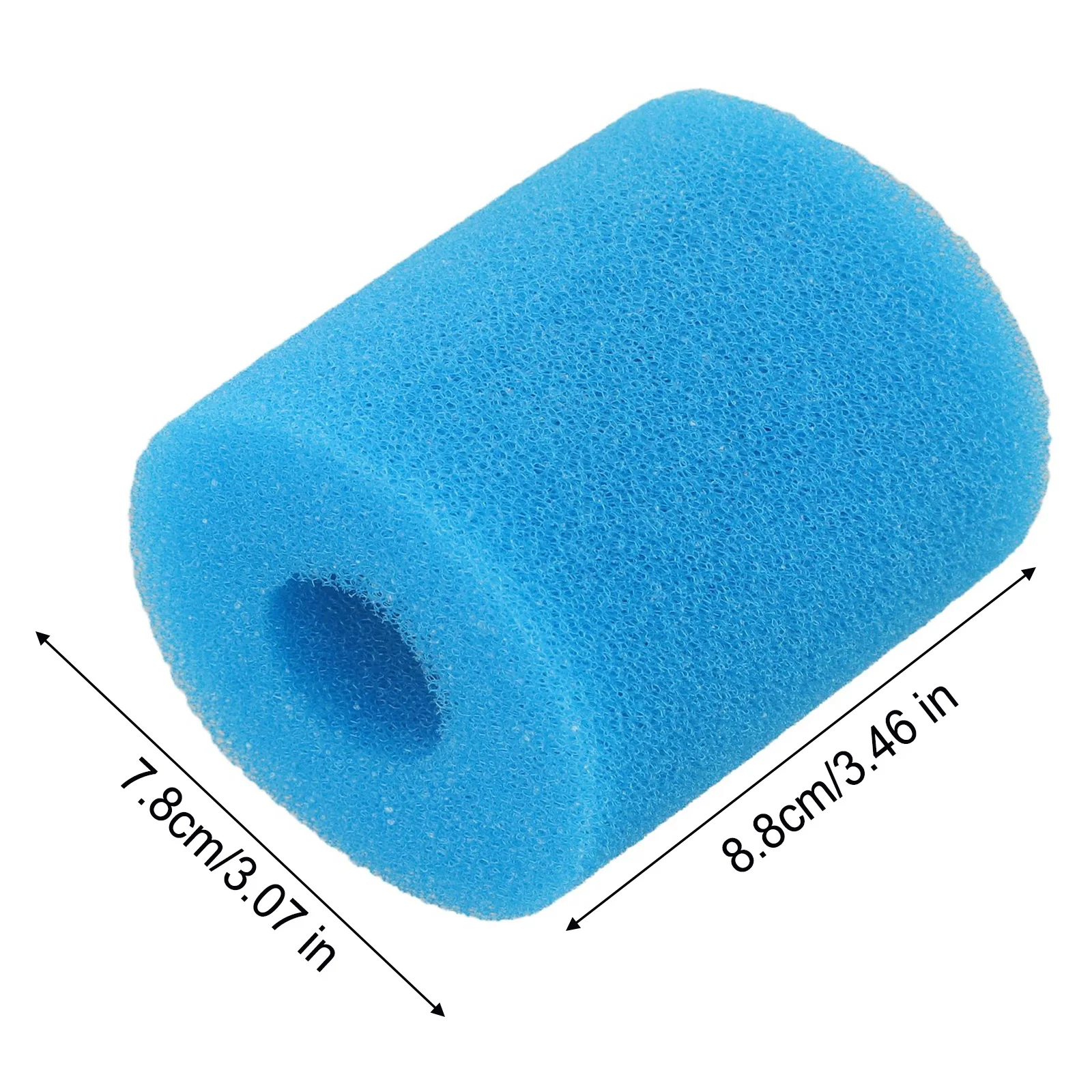 Pool Filter Foam Sponge for Type I II VI D Filter Units Washable Reusable Alternative to Disposable Cartridges