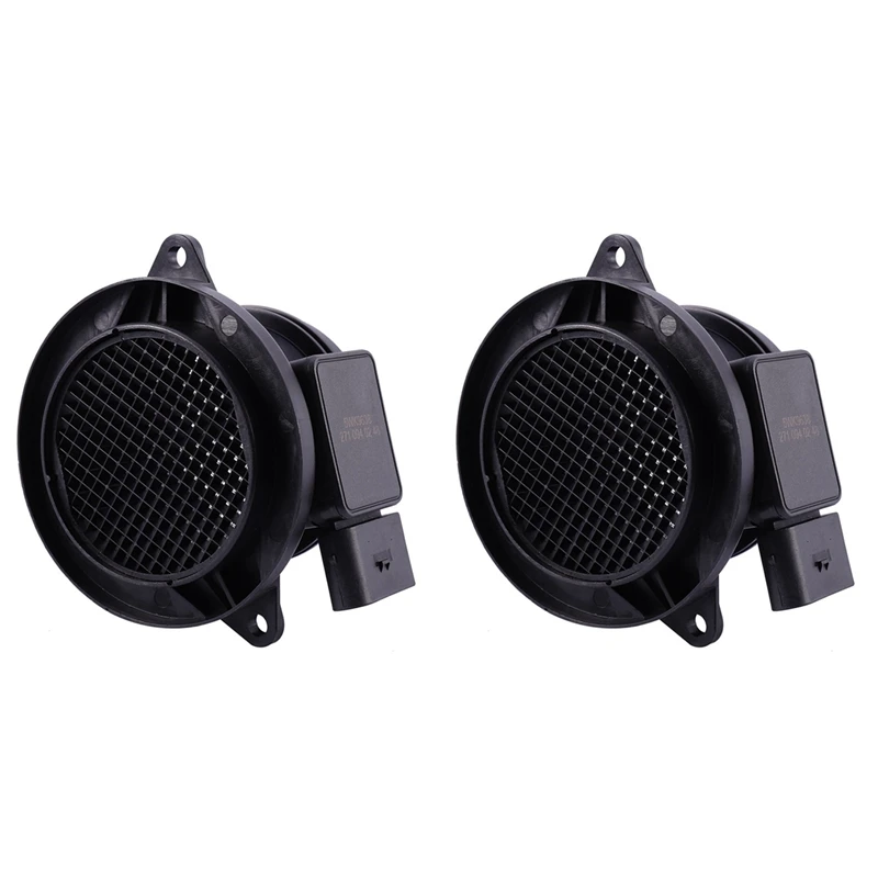 2X Mass Air Flow Sensor Meter For Mercedes Benz W203 Cl203 S203 C209 A209 W211 S211 R171 5Wk9638 5Wk9638z 2710940248