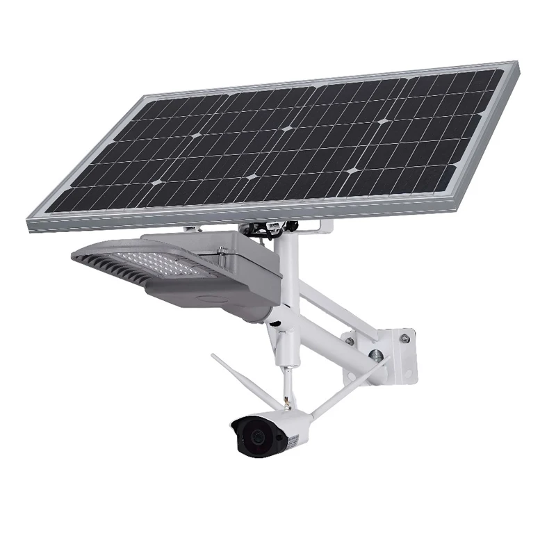 YYHCsecurity Lights Motion Outdoor Solar All in Two mit App WLAN 4G Connect Wireless CCTV Kamera LED-Straßenlaterne