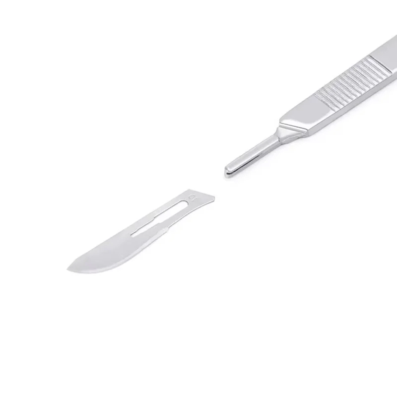 5pcs Dental Surgical Scalpel Knife Handle Dental Surgical Instruments Cutting Repair Tools