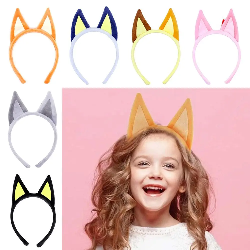 Pelúcia Anime Headbands para Night Party, Cosplay Acessórios para Cabelo, Desenhos animados Hair Band, Orelhas de gato, Adorável