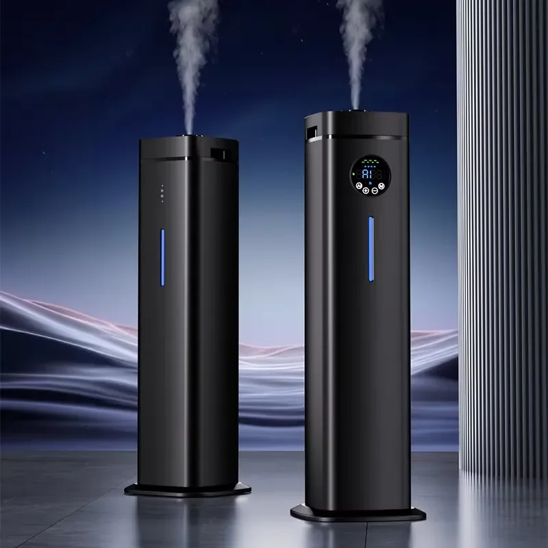 Smart WiFi Aluminum Alloy Aroma Diffuser 1000ml Waterless Scent Machine App Control Free Standing Hotel Lobby Air Freshener