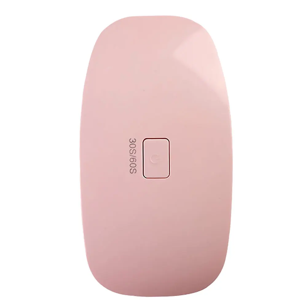 

6W 6Led Art Foldable Uv Dryer 30S 60S Timer Usb Charging Pink Mini Manicure For Home Salon Dryer Lamp Gel Nail Lamp Nail Lamps