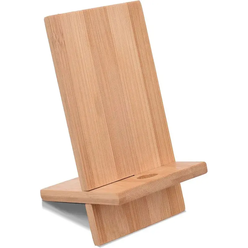 Universeller Handyhalter aus Holz, Basisunterstützung für Tablet-PCs. Kreativer, fauler, multifunktionaler Ständer zum Zusammenbauen des Handyhalters