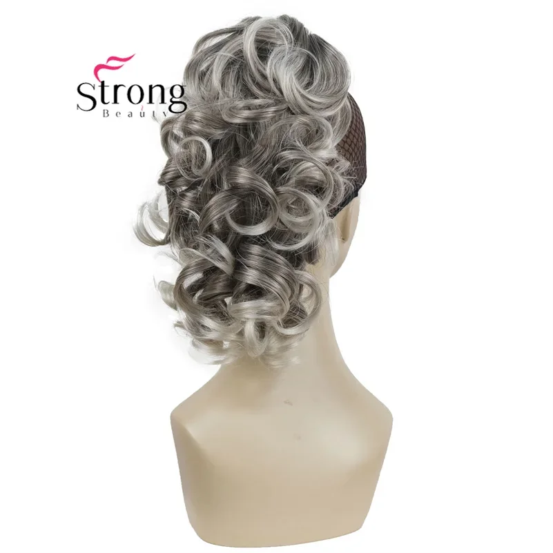 StrongBeauty Ponytail Synthetic Clip In Claw Ponytail Hair Extension Synthetic Hairpiec