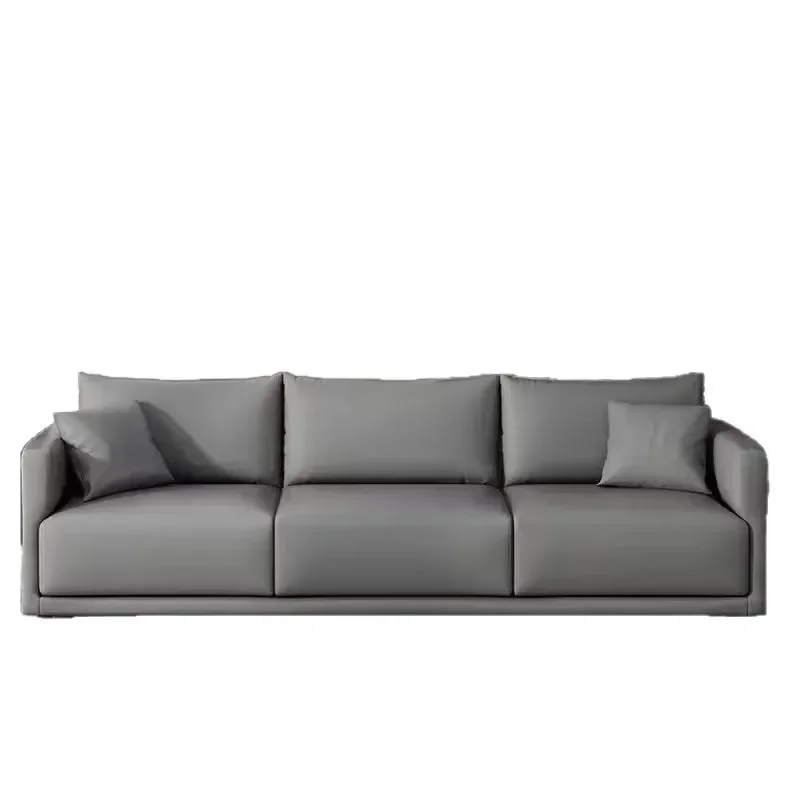Sofa Italian Technology Cloth Small Apartment Sofa Living Room Bedroom Apartment Rental Clothing Simple Modern Sofa