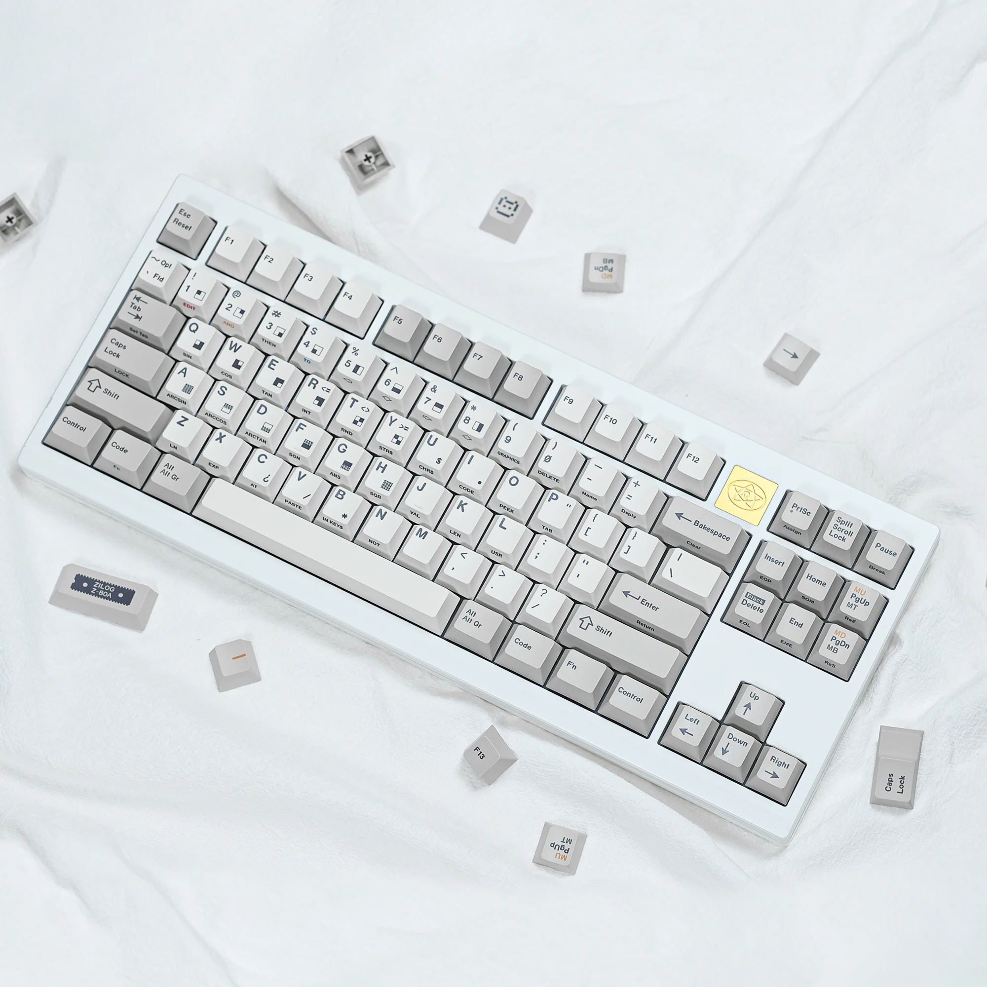 158Key PBT Keycaps Cherry Profile Hot Sublimation Keyboard Keycaps for 60/75/85/98/108 Mechanical Keyboard Custom Key Caps