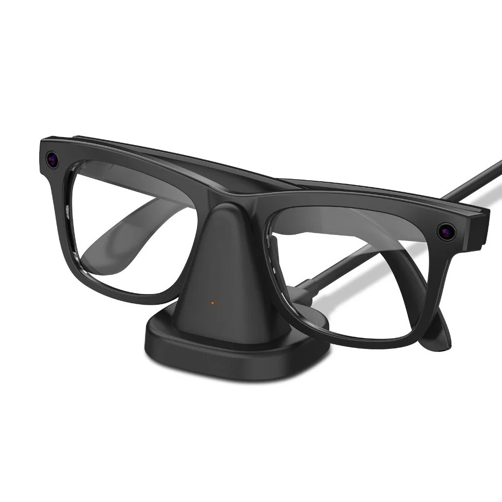 

Со светодиодным индикатором, умные очки, зарядная док-станция, безопасная портативная зарядная станция для Ray Ban Meta Wayfarer/Headliner/Skyler/HSTN