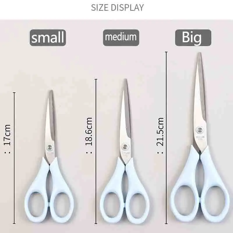 Office Paper-cut hand Stationery Scissors children Handmade Student Diy Scissors For Activities Home School large medium mall