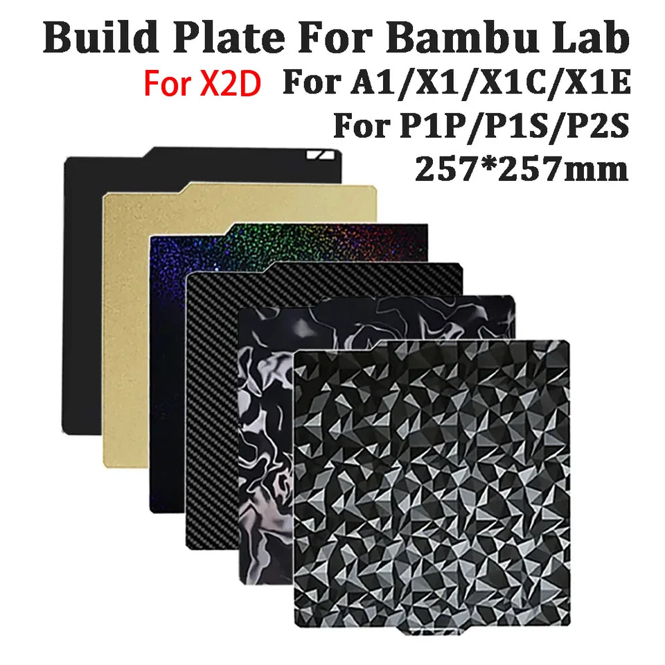 �y�Z�[�����zBambu Lab A2L P2S X1 P1S�p�J�[�{���r���h�v���[�gA1 PEI�V�[�g�A�e�N�X�`���[�h����PEO PET�x�b�h�ABambulab P1P X1C�r���h�v���[�g�p