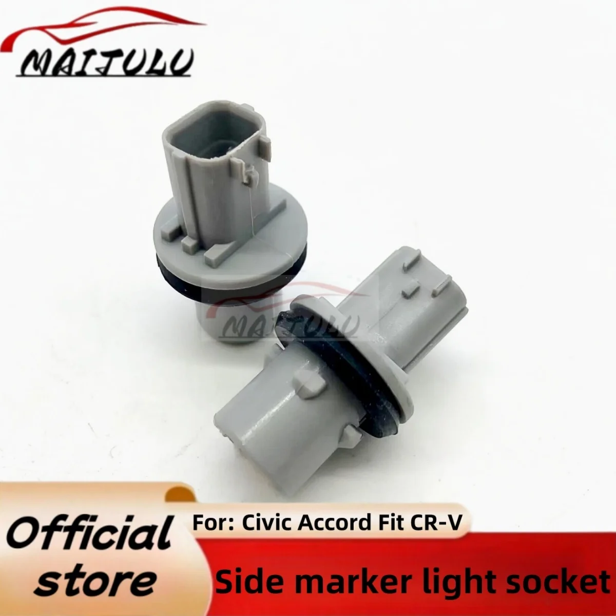 

2Pcs Turn Signal Lamp Fender Lamp Socket COMP. (T10) for Honda City Accord Civic Crv for Vezel RL RLX 33304-S5A-003