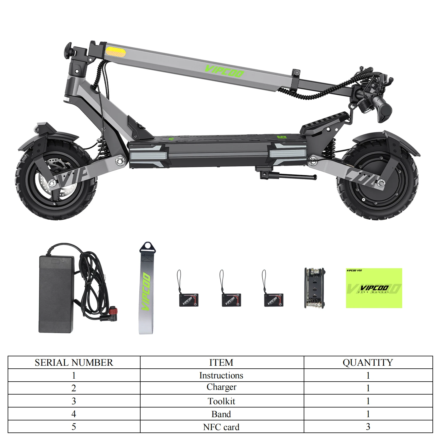 Elektrische Scooter 1000W Motoren Piek 1200W 48V 18.2Ah Accu 50-60Km Bereik Opvouwbare Volwassen Stads E-Scooter VIPCOO VS6 Snel