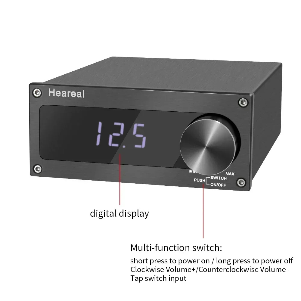 AC220V 4 In 1 Out Lossless Audio Signal Switcher Active Speaker Splitter Remote Control Selector Box For Home Amplifier