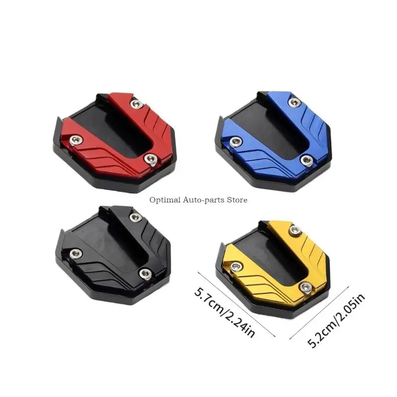 Picture 7: Anti Slip Motorcycle Footrest Support Base Enlarged Surfaces Area for Motorcycles