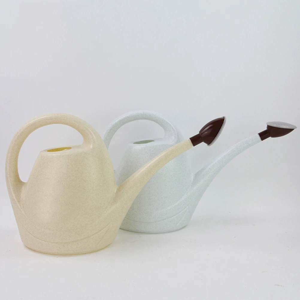 

Plastic Watering Can Durable Safe Large Capacity Long Mouth Design Smooth Pouring Ideal Plants Gardening Supplies