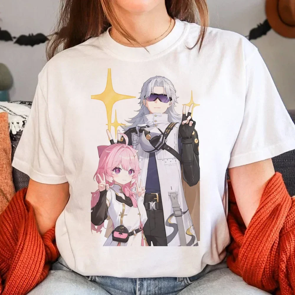 Waves-女性用半袖Tシャツ,アニメウェア,マンガスタイル,ファッション,ゲームプリント,y2k,ストリートウェア