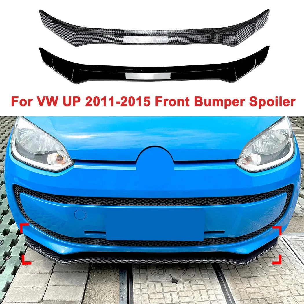 

For VW UP 2011-2015 Front Bumper Spoiler Front Lip Splitter Diffuser Auto Exterior Guard Cover Lower Lip Decoration Modified