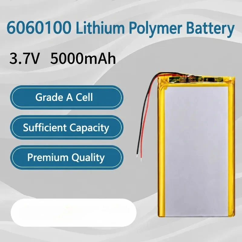 for 6060100 Lithium Ion 3.7V Battery 656090 606090 6070146 Lithium Polymer Battery