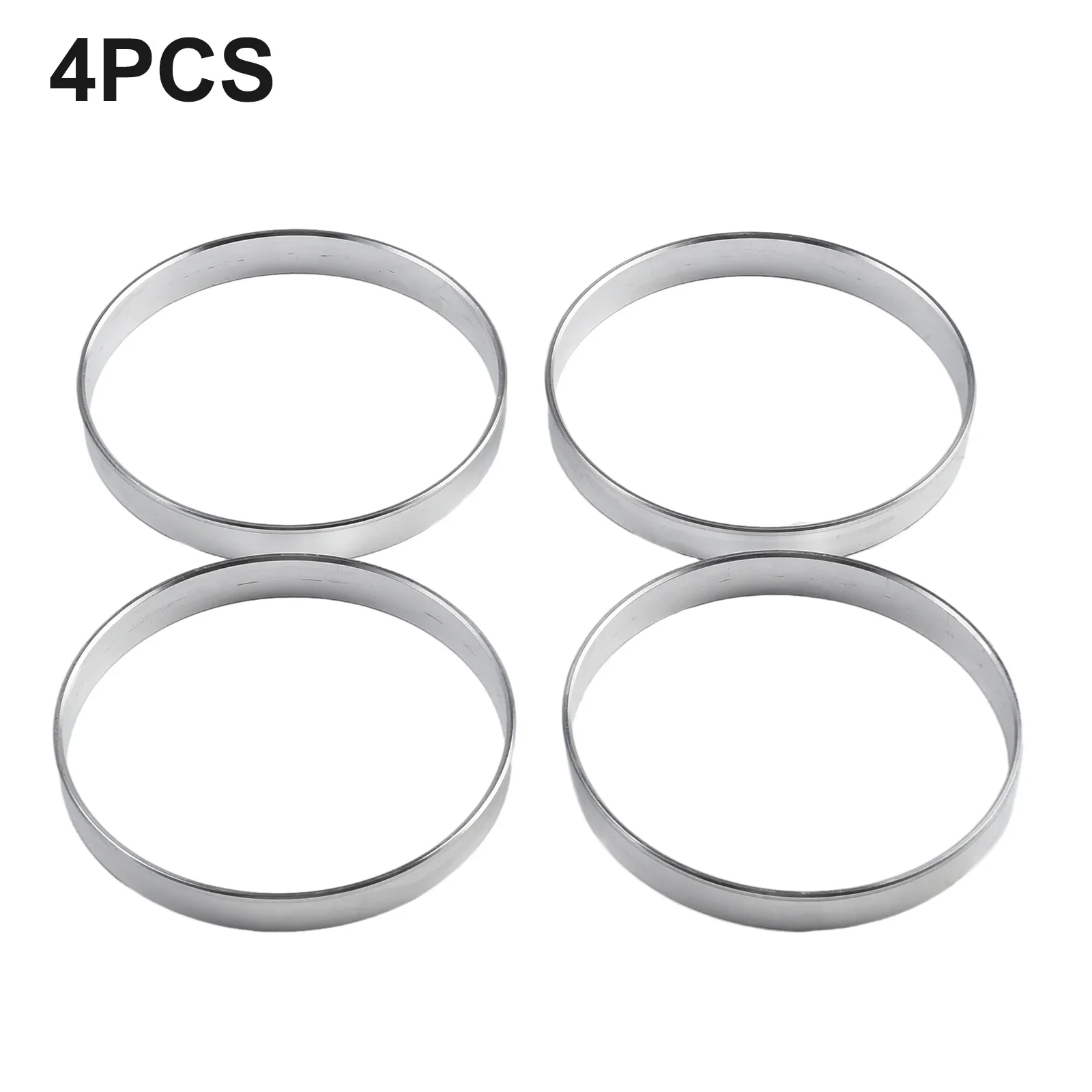 

4pcs Aluminum Hub Centric Rings 72.6mm Car Hub To 74.1mm Wheel Bore Fit For BMW 1 / 3 / 4 / 5 / 7 Series X1, X3, X4, X6