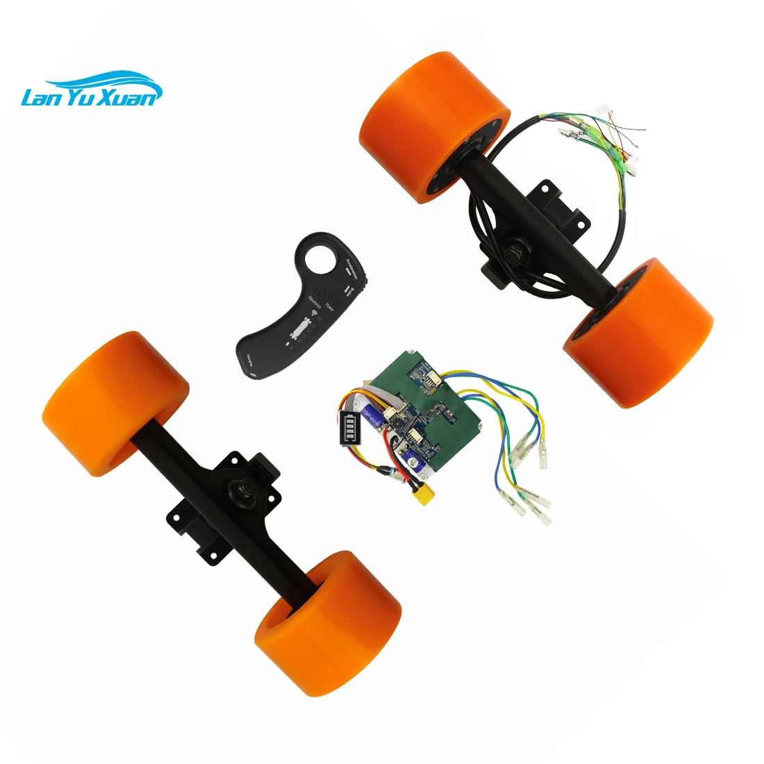 Truck Skate Board Dual Motor Drive Remote Controller Longboard Hub Brushless Motor Kit Electric Skateboard