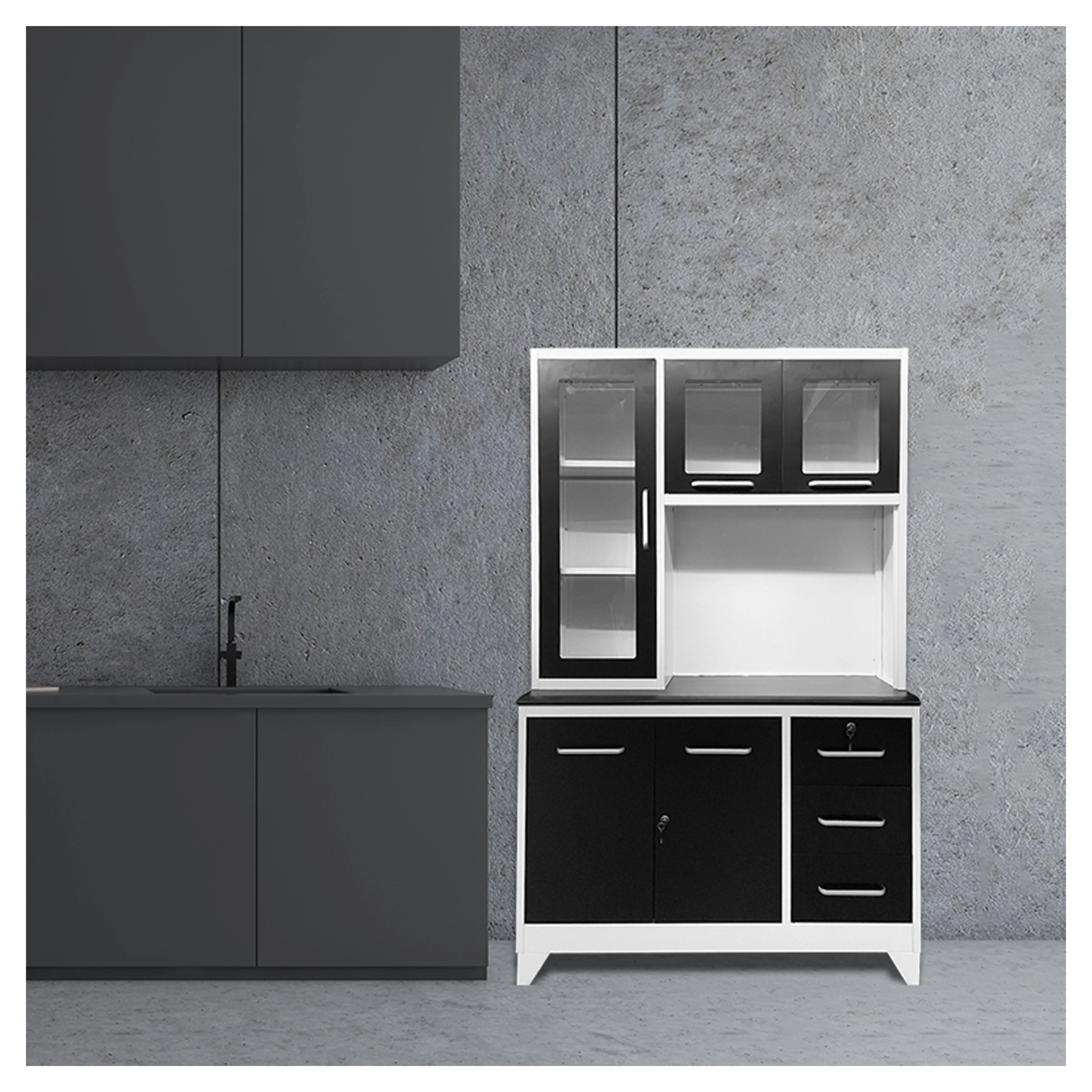 

Прямые продажи от производителя, современная модная стальная мебель, кухонный шкаф