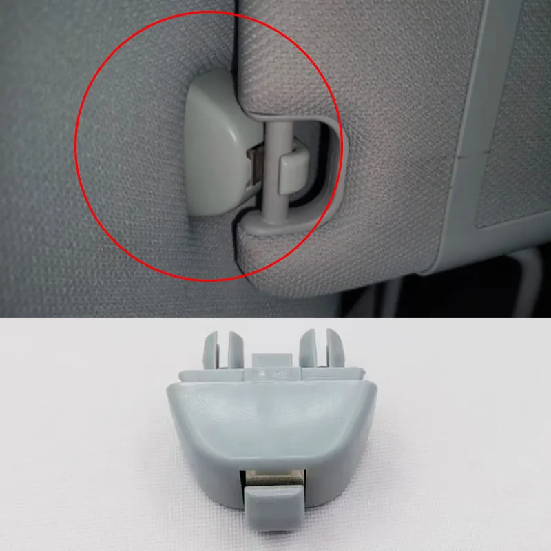 1/2X для Audi A6 C6 для Vw Passat B7 Polo Up! Для Skoda Citigo Rapid для Seat Mii вешалка для солнцезащитного козырька держатель 6RD857561Y20