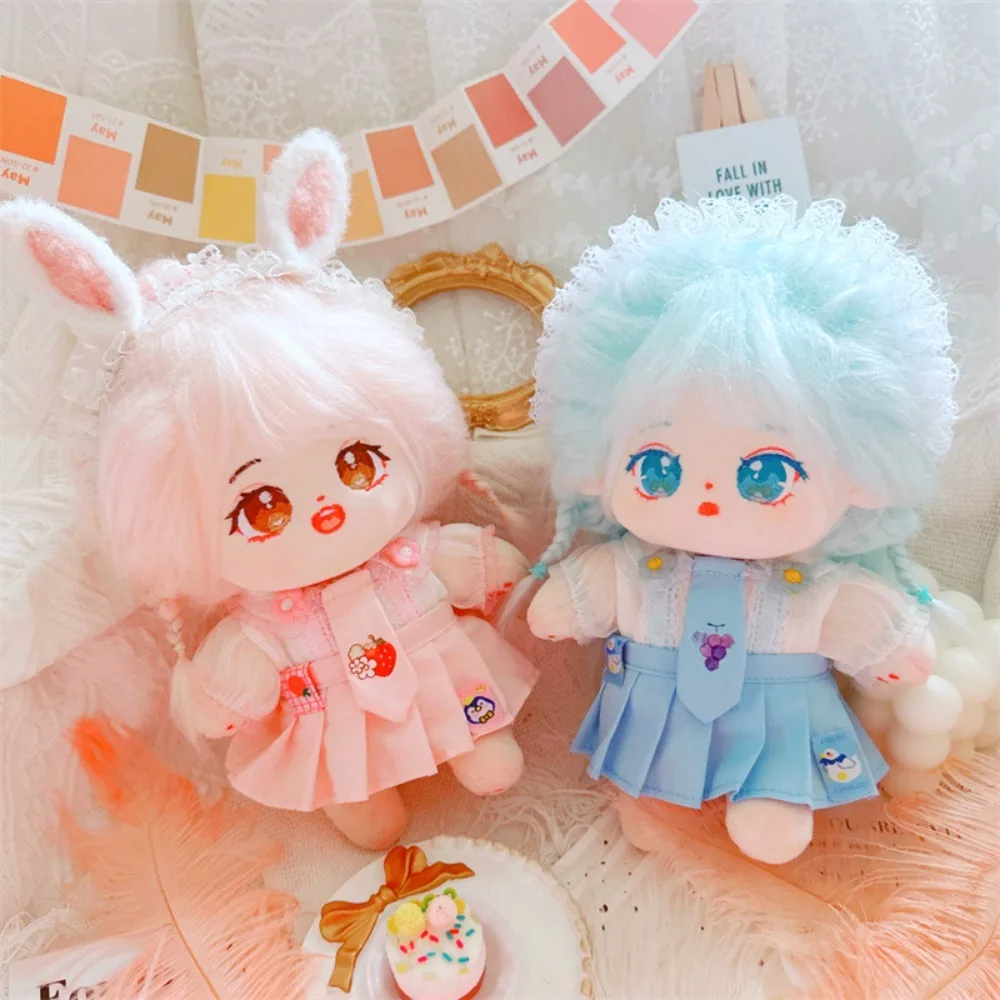 

Outfit Cotton Doll Dress Cute Tops Hair Accessories Cotton Doll Clothes Mini Clothing Plush Toy Clothes Doll Accessories