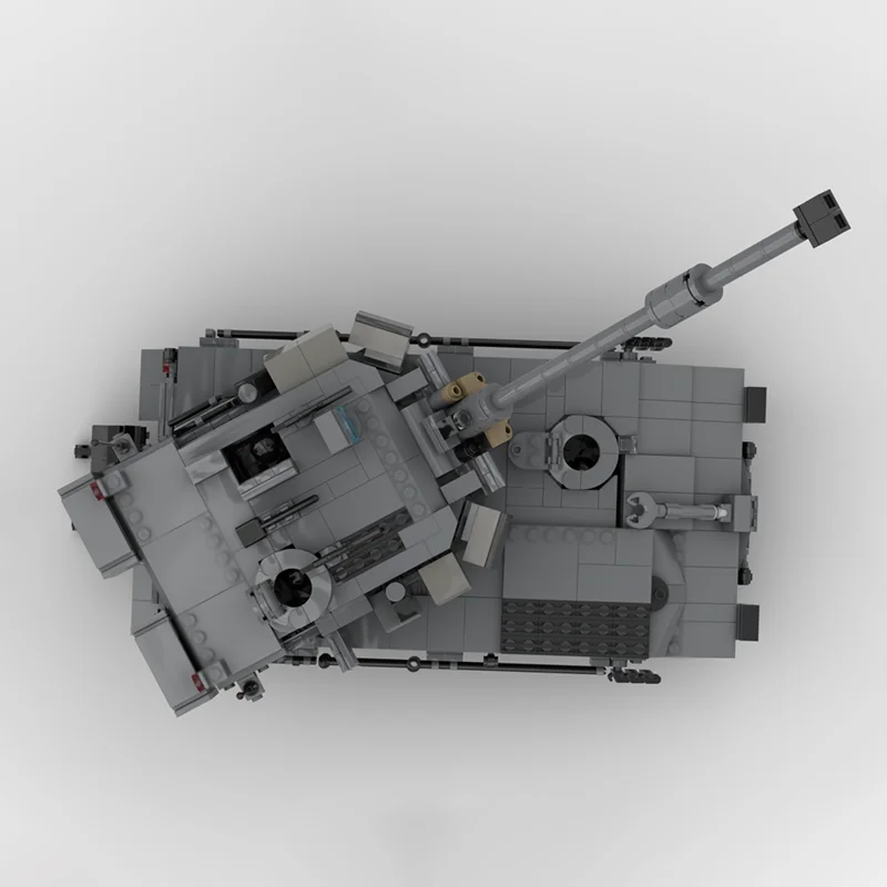 نموذج سيارة مدرعة Moc قوالب بناء وحدات M109AL IDF Trank نموذج التكنولوجيا كتل عيد الميلاد لتقوم بها بنفسك لعبة هدايا البناء #5