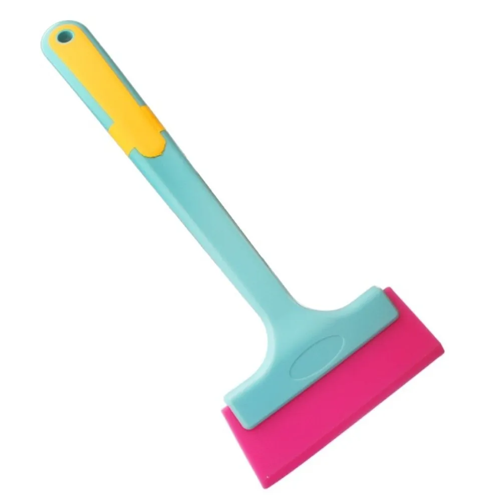 Soft Silicone Long Handle Squeegee Anti-Scratch Design Professional Grade Window Tint Squeegee Water Wiper Function